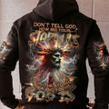 Tell The Storm How Big Your God Is Men's All Over Print Shirt - Tlnz1710241