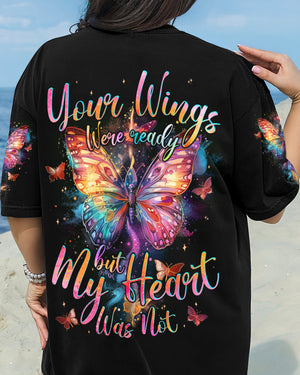 Your Wings And My Heart Butterfly Women's All Over Print Shirt - Tyqy1604243