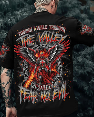 I Will Fear No Evil Warrior Men's All Over Print Shirt - Yhln1211252
