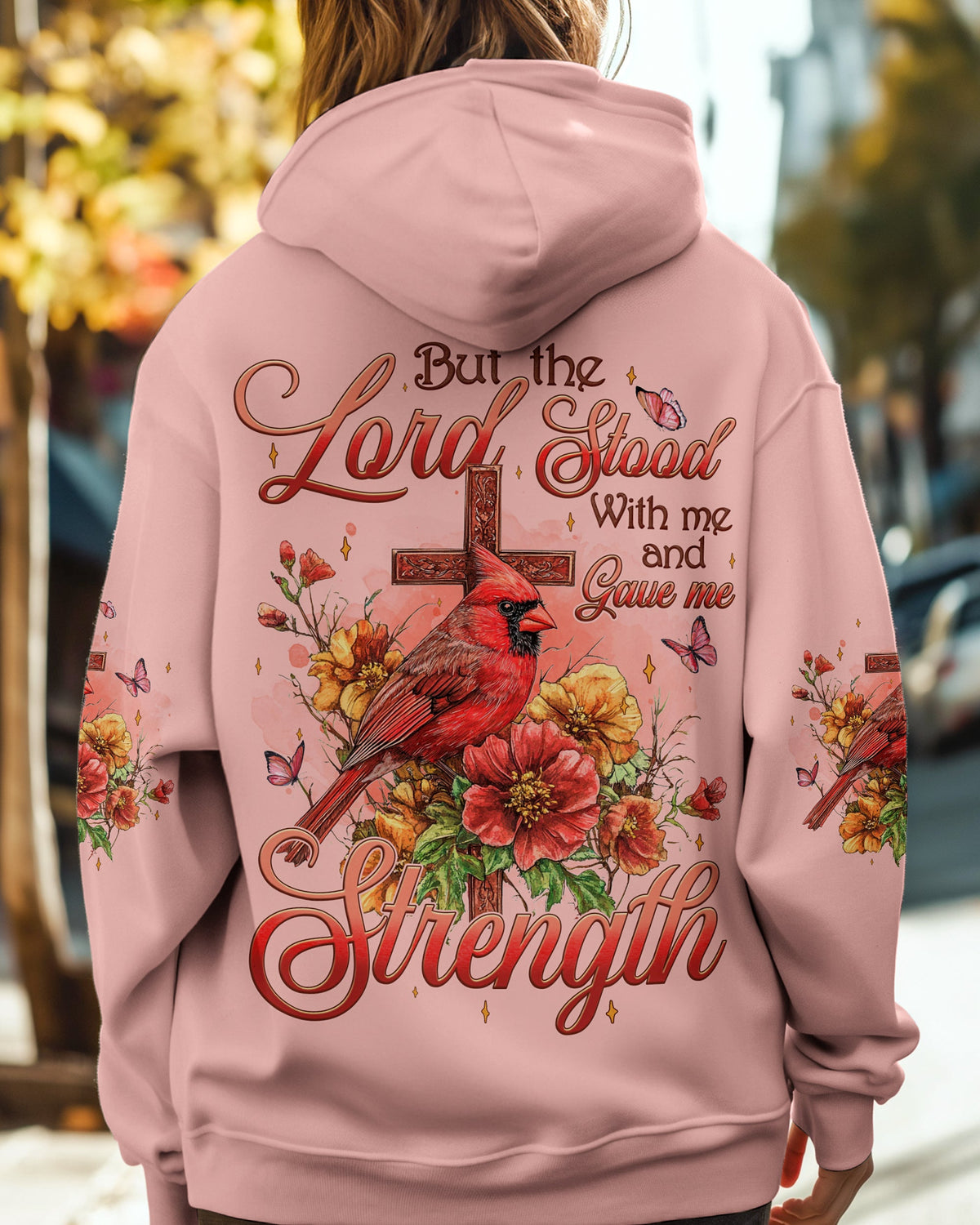 Lord Stood With Me  Cardinal Women's All Over Print Shirt - Tyqy0711241