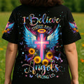 I Believe There Are Angels Among Us Women's All Over Print Shirt - Yhhg0705254