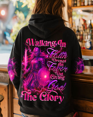 Walking In Faith Warrior Women's All Over Print Shirt - Tlnz1507253