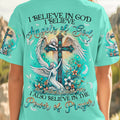 I Believe Angels Of God Women's All Over Print Shirt - Tyqy0208242