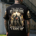 I Don't Know How My Story Ends Warrior Men's All Over Print Shirt   - Tlnz2904253