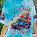 Jesus Take The Wheel Women's All Over Print Shirt - Tyqy1907241