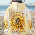 God Is With You Lilies Lion  Women's All Over Print Shirt  -  Tlnz0702254