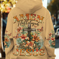 Thank You Jesus Women's All Over Print Shirt - Tyqy1009244