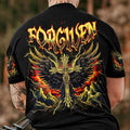 Forgiven Cross Wings Men's All Over Print Shirt  - Tlnz1703253