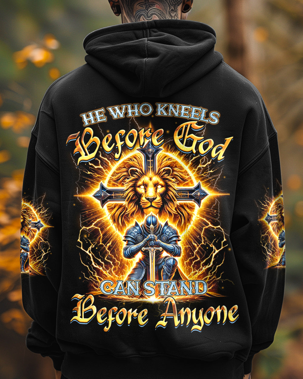He Who Kneels Before God Men's All Over Print Shirt - Tyqy0211243