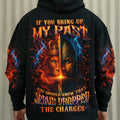 Jesus Dropped The Charges Lion Warrior Men's All Over Print Shirt - Tlnz2406253