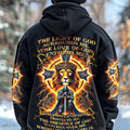 The Light Of God Surround Me Lion Warrior Men's All Over Print Shirt  - Tlnz0212243