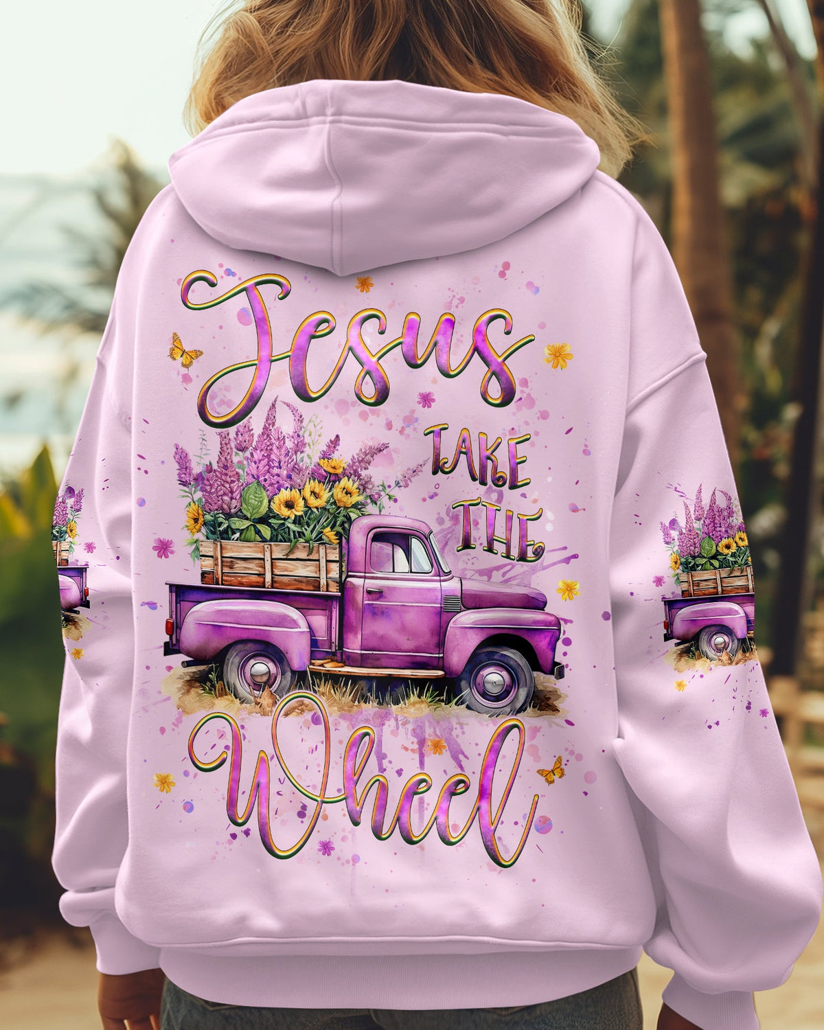 Jesus Take The Wheel Women's All Over Print Shirt - Yhhg0212244