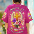 Thank You God Cross Wings Women's All Over Print Shirt    - Tlnz2304251