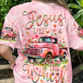 Jesus Take The Wheel Women's All Over Print Shirt - Yhhg2307243