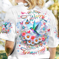 Do Not Worry About Tomorrow Women's All Over Print Shirt - Yhhg0404251