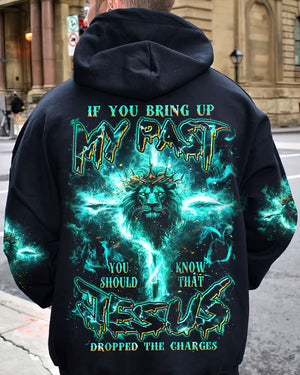 Jesus Dropped The Charges Lion Men's All Over Print Shirt - Tlnz0608244
