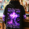 She Who Kneels Before God Warrior Women's All Over Print Shirt - Tlnz2910244