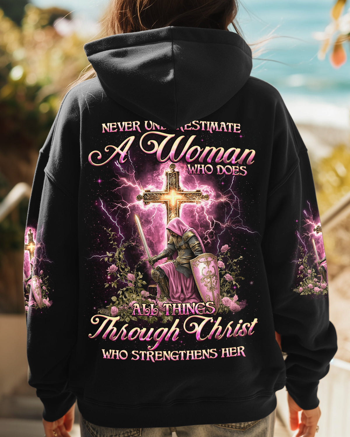 Never Underestimate A Woman Women's All Over Print Shirt - Tyqy0912242