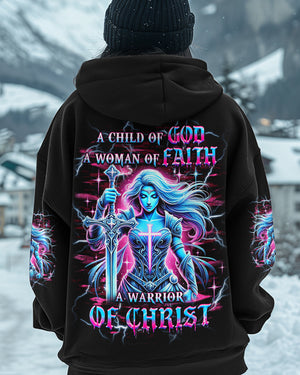 A Child Of God A Woman Of Faith Women's All Over Print Shirt - Yhhg2001253