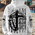 Man Of Faith Lion Men's All Over Print Shirt  - Tlnz0611243