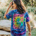 I Can Do All Things Through Christ Colorful Faith Cross Swirl Women's All Over Print Shirt - KM0904263