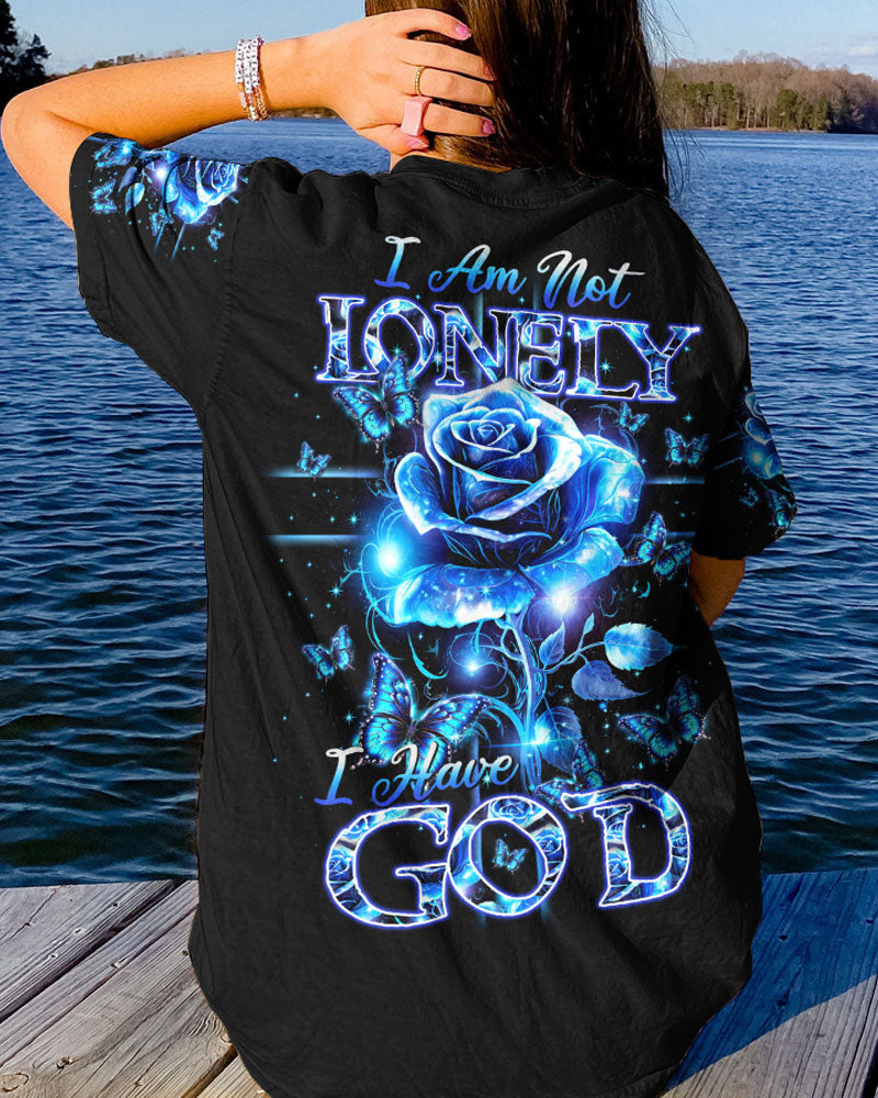 I Have God Rose Women's All Over Print Shirt - Ty2706232