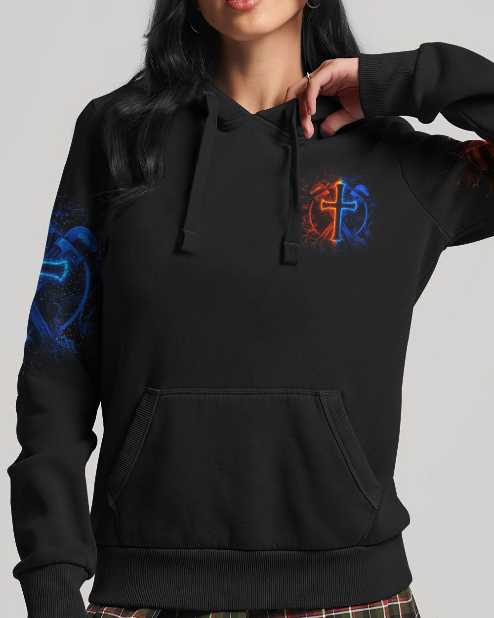 I ASKED GOD FOR STRENGTH AND COURAGE ALL OVER PRINT - YHLT0108254