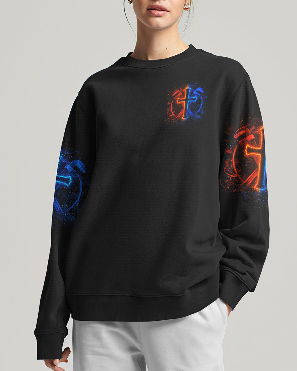 I ASKED GOD FOR STRENGTH AND COURAGE ALL OVER PRINT - YHLT0108254