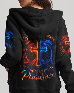 I ASKED GOD FOR STRENGTH AND COURAGE ALL OVER PRINT - YHLT0108254