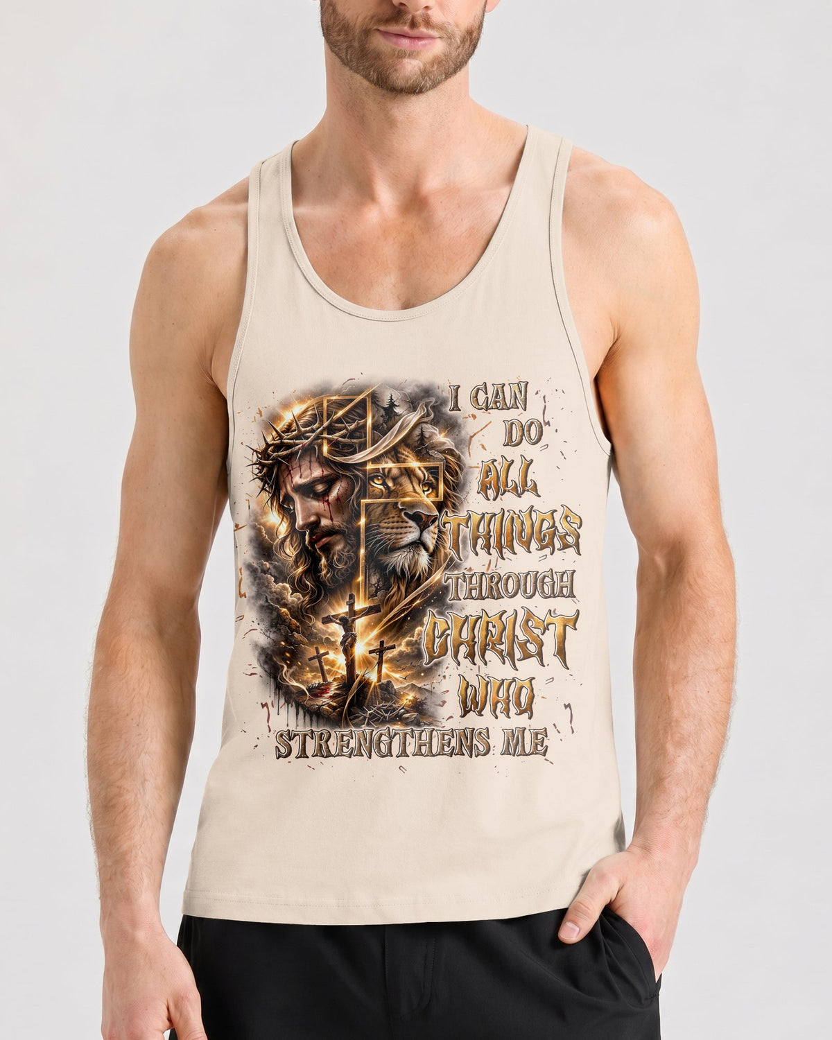 I Can Do All Things Men's All Over Print Shirt - Tyln1507262