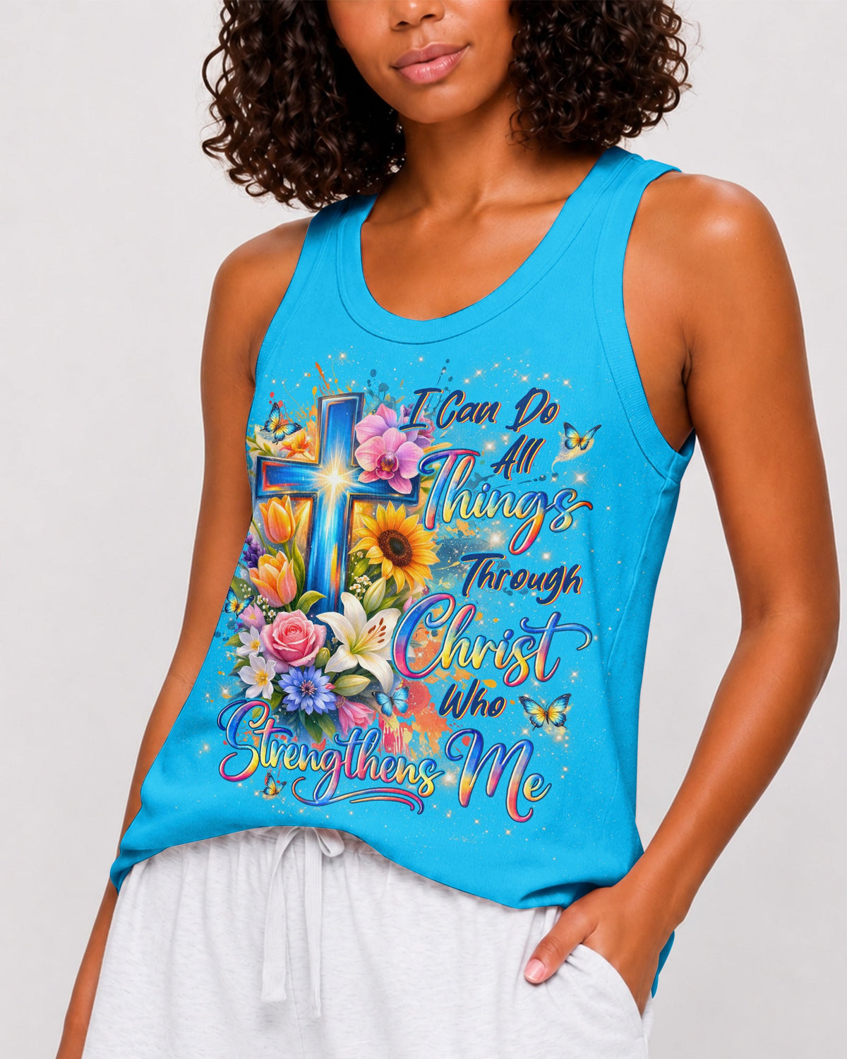 I Can Do All Things Women's All Over Print Shirt - Tyln3007263