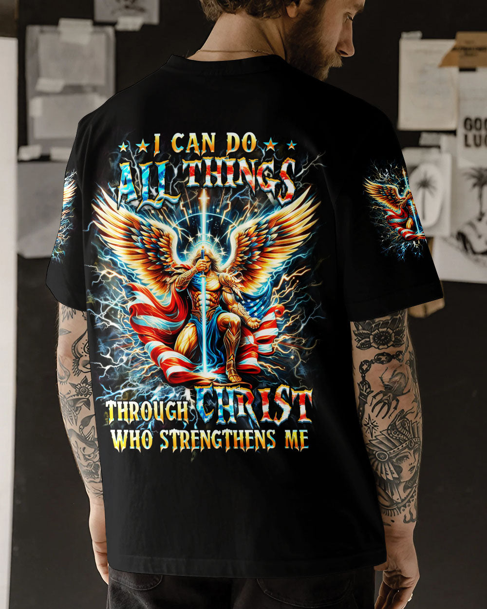 I Can Do All Things Men's All Over Print Shirt - Yhhn1605242