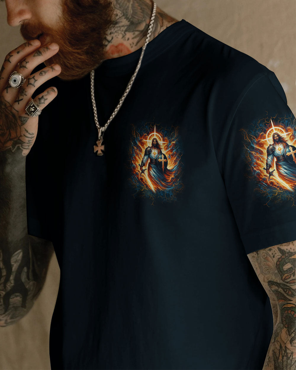 Praise Be To The Lord My Rock Men's All Over Print Shirt - Yhln1604244