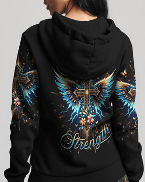 God Is My Strength Women's All Over Print Shirt - Yhkd1912232