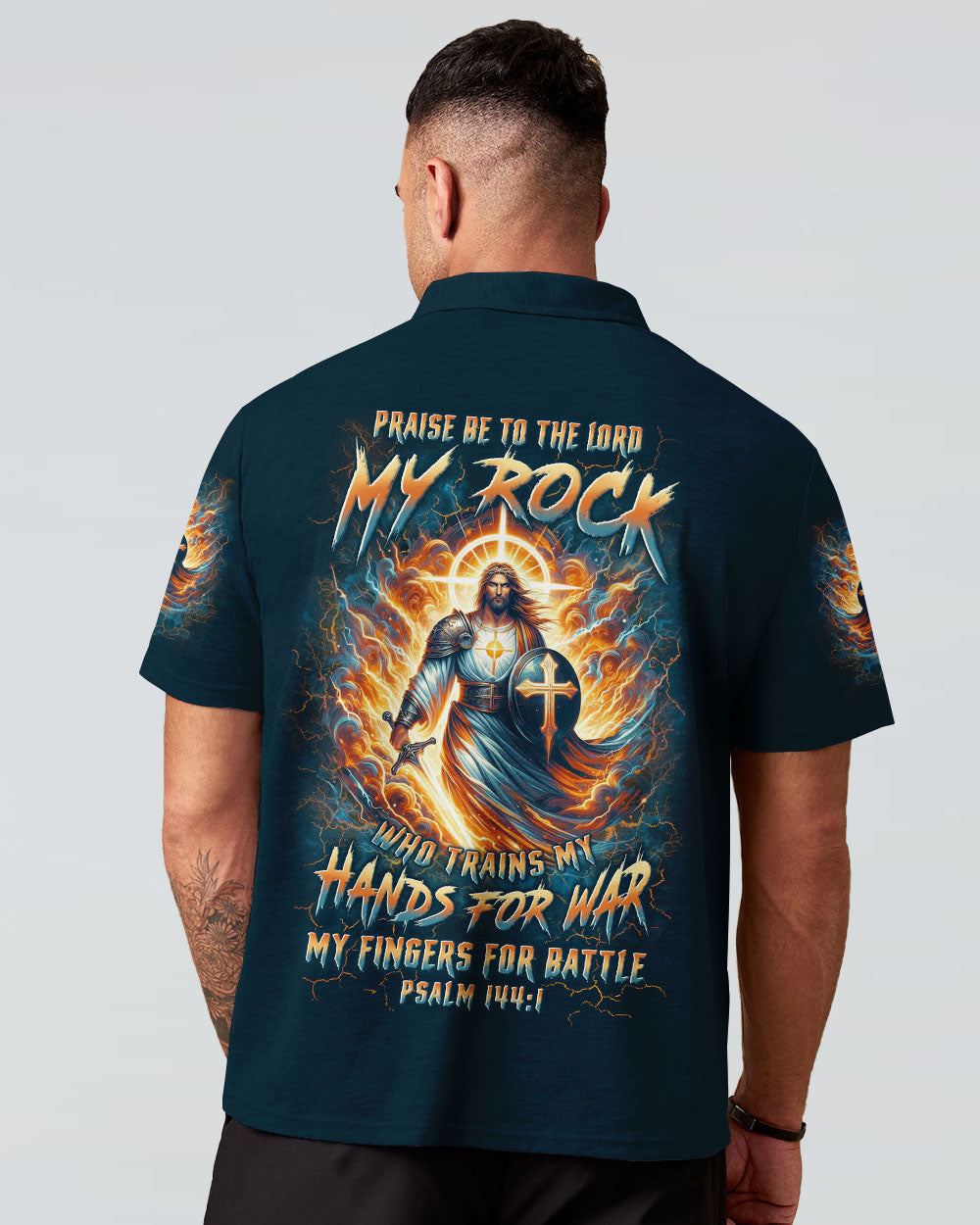 Praise Be To The Lord My Rock Men's All Over Print Shirt - Yhln1604244