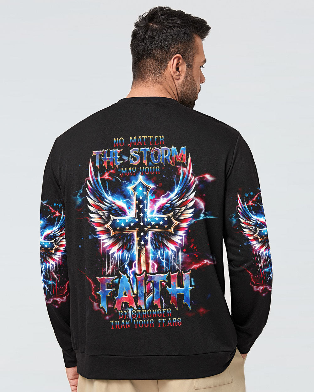 No Matter The Storm Men's All Over Print Shirt - Tlnt1201244