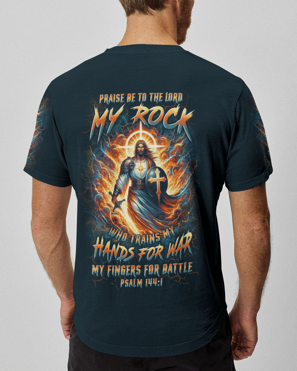 Praise Be To The Lord My Rock Men's All Over Print Shirt - Yhln1604244