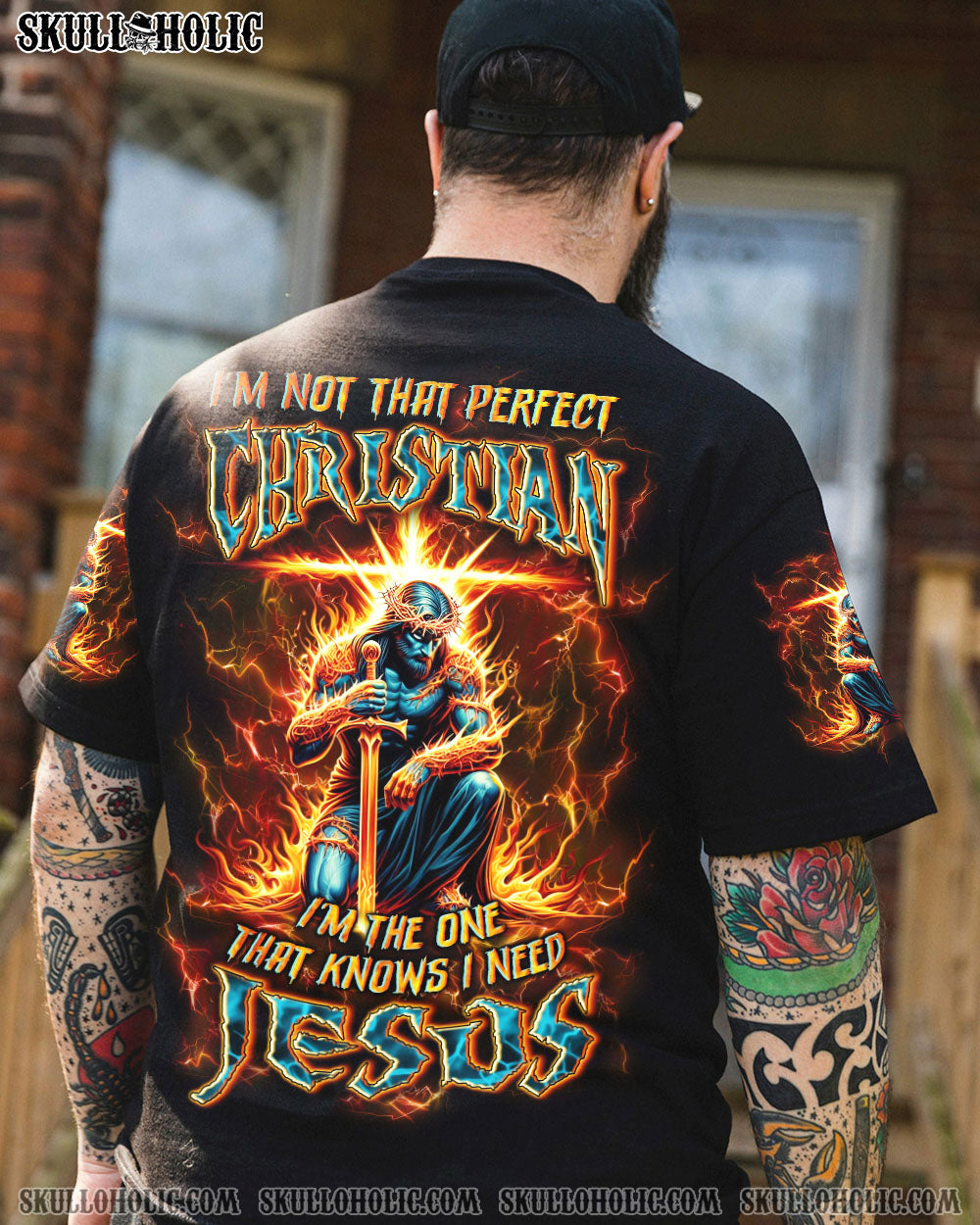 I'm Not That Perfect Christian Men's All Over Print Shirt - Yhln2609243