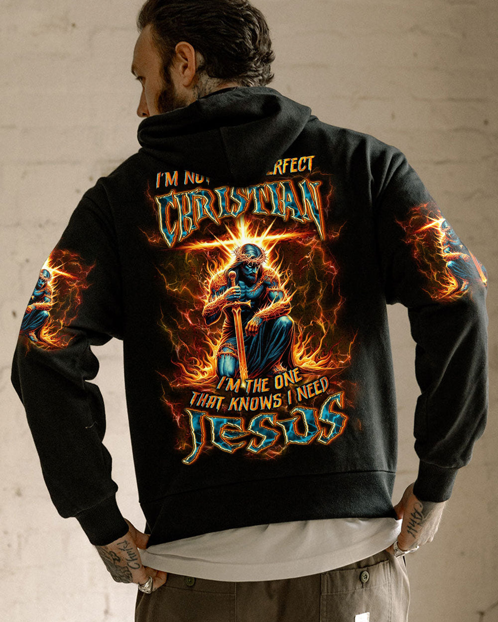 I'm Not That Perfect Christian Men's All Over Print Shirt - Yhln2609243