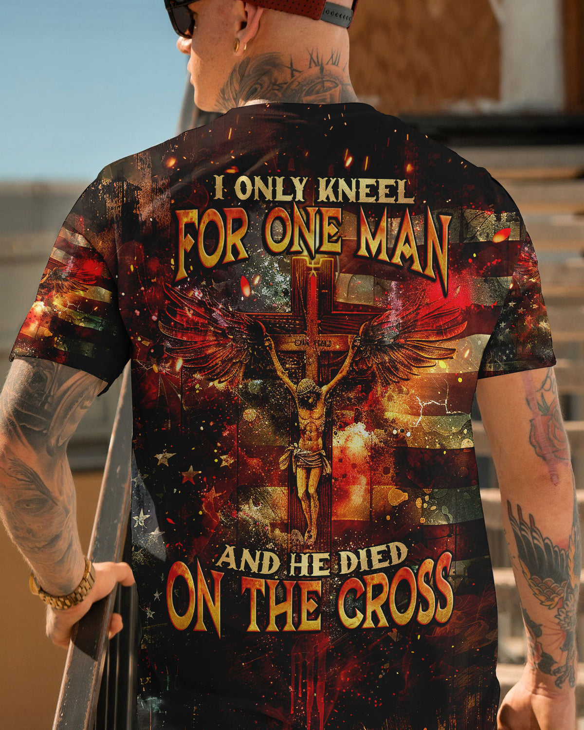 I Only Kneel For One Man Men's All Over Print Shirt - Tlno2203244