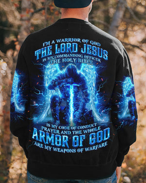 I'm A Warrior Of God Men's All Over Print Shirt  - Tlno0111241