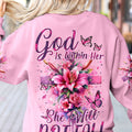 She Will Not Fall Women's All Over Print Shirt - Tytm0401243