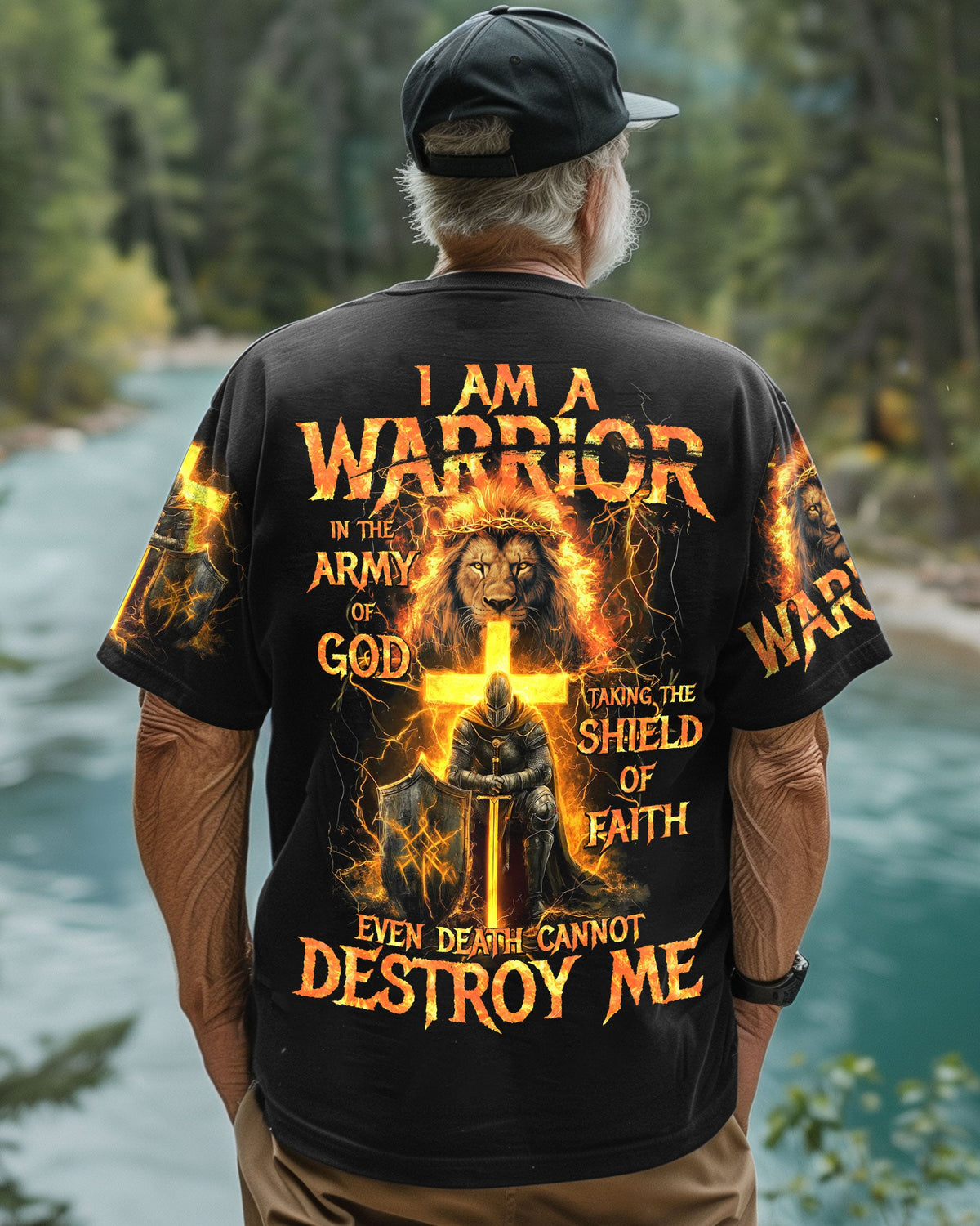 I Am A Warrior In The Army Of God Men's All Over Print Shirt - Ty301124