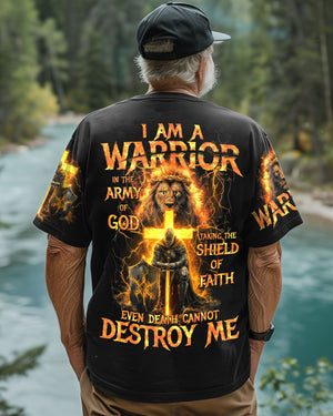 I Am A Warrior In The Army Of God Men's All Over Print Shirt - Ty301124