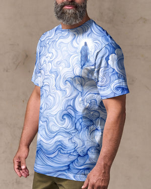 Jesus Walking On Water Men's All Over Print Shirt - Tyqy0307264