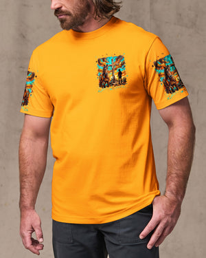 Blessed By God Loved By Jesus Men's All Over Print Shirt - Tyln2306262
