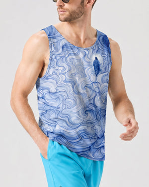 Jesus Walking On Water Men's All Over Print Shirt - Tyqy0307264