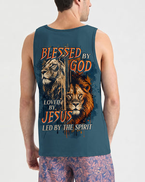 Blessed By God Lion Men's All Over Print - Typq0607264