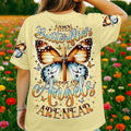 When Butterflies Appear Angels Are Near Women's All Over Print Shirt - Tlno0805251