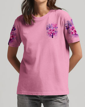 Blessed By God Saved By Jesus Women's All Over Print Shirt - Tyln2503263